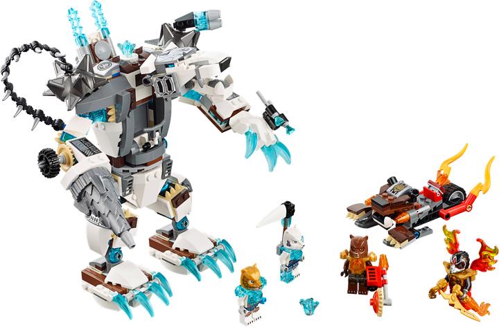 Actual product image LEGO Chima Icebites Polar Bear Mech (70223)