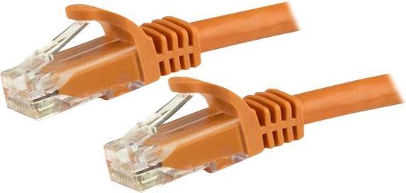 Actual product image StarTech 2m Orange Cat6 Patch Cable (UTP, CAT6, 2 m)