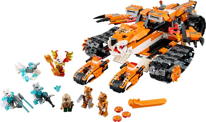 Actual product image LEGO Legends of Chima Tiger’s Mobile Command (70224)