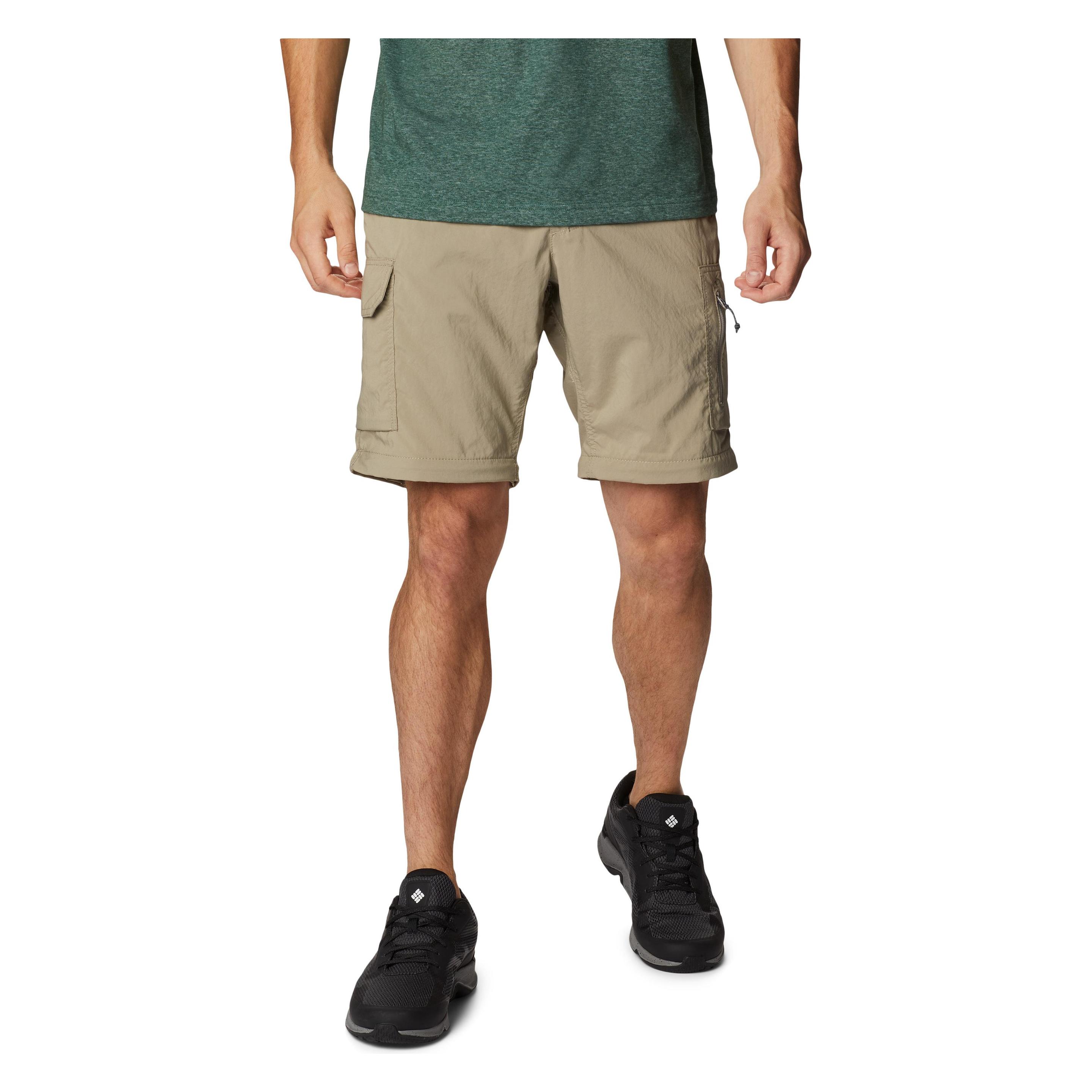 Columbia, Herren, Outdoorhose, Silver Ridge™ Utility Convertible Pant (28, 34), Grau, Braun