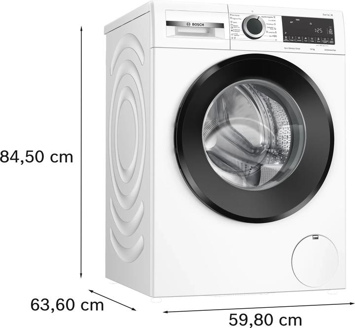 Produktbild Bosch Hausgeräte WGG256Z1ES (10 kg, Links)