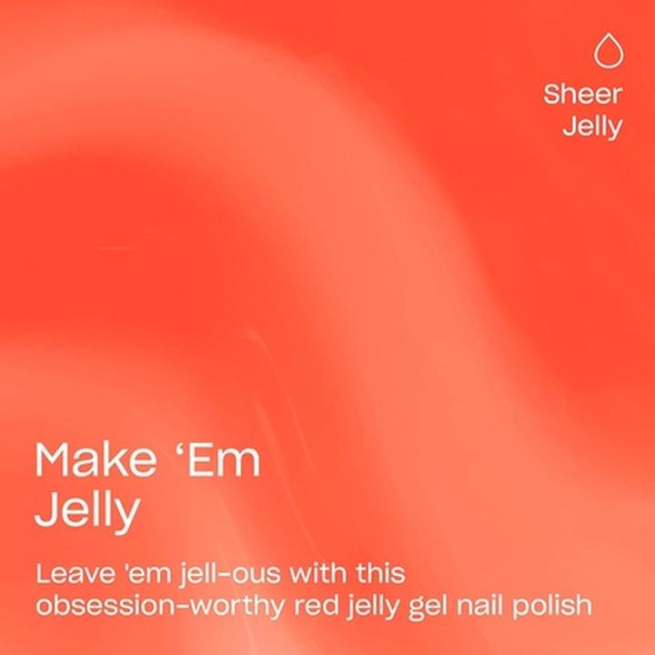 Actual product image OPI GelColor Opaque Creme and Sheer Jelly Shades Long Lasting UV Cure Gel (UV gel varnish)