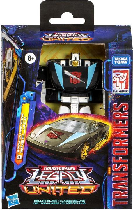 Productafbeelding Hasbro Transformers Generaties Legacy United Deluxe Class Actiefiguur Armada Universum Wheeljack 14 cm