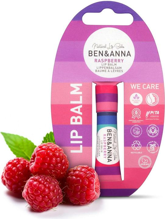 Actual product image Ben & Anna Lipbalm Raspberry (Lip balm, 0.60 ml)