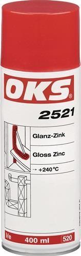 Immagine prodotto Oks Zinco brillante spray 400ml 2521 fino a 240 gradi (400 ml, colore alluminio)