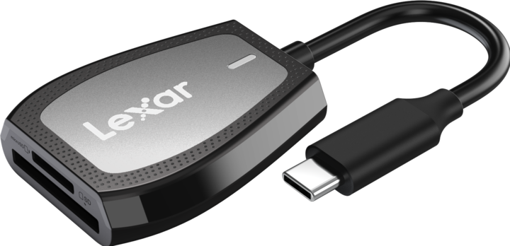 Immagine prodotto Lexar Lettore professionale USB-C a doppio slot - SD/MicroSD UHS-II (USB-C 3.2 Gen 1)