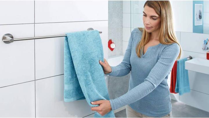 Actual product image tesa MOON towel rail incl. adhesive solution without drilling