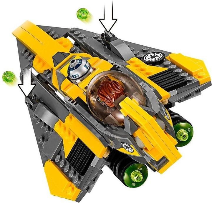 Actual product image LEGO Anakin's Jedi Starfighter (75214, LEGO Star Wars)