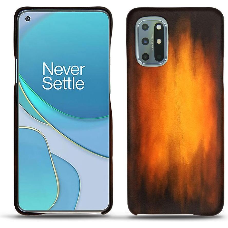 Thumbnail - Noreve Lederschutzhülle (OnePlus 8T), Smartphone Hülle, Violett