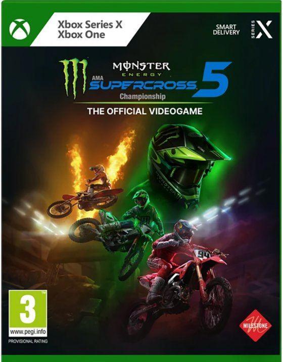 Immagine prodotto Milestone Monster Energy Supercross - Il Videogioco Ufficiale 5 (NL/FR) (Xbox Series X)