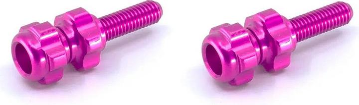Actual product image Paul Component Engineering Paul Component Groovy Barrel Adjusters cable adjuster, pair, pink