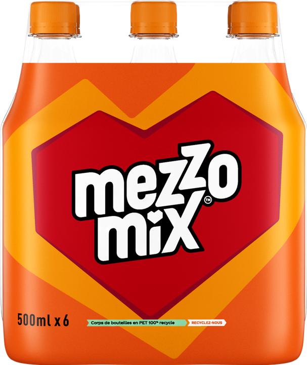 Actual product image Mezzo Mix Orange (24 x 50 cl)