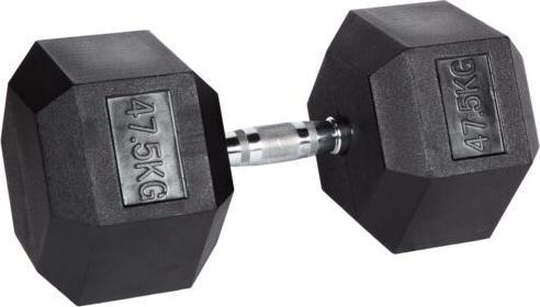 Actual product image Fitcom Hex Dumbbell 47.5 kg (1 x 47.5 kg)
