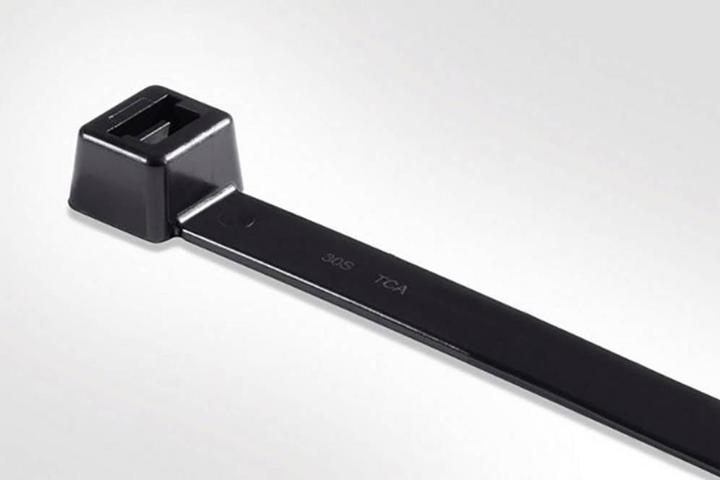 Produktbild HellermannTyton LK2A Bk Cable Tie UV Resistant-270x4.6mm (Kunststoffkabelbinder, 270 mm, 100 Stk.)