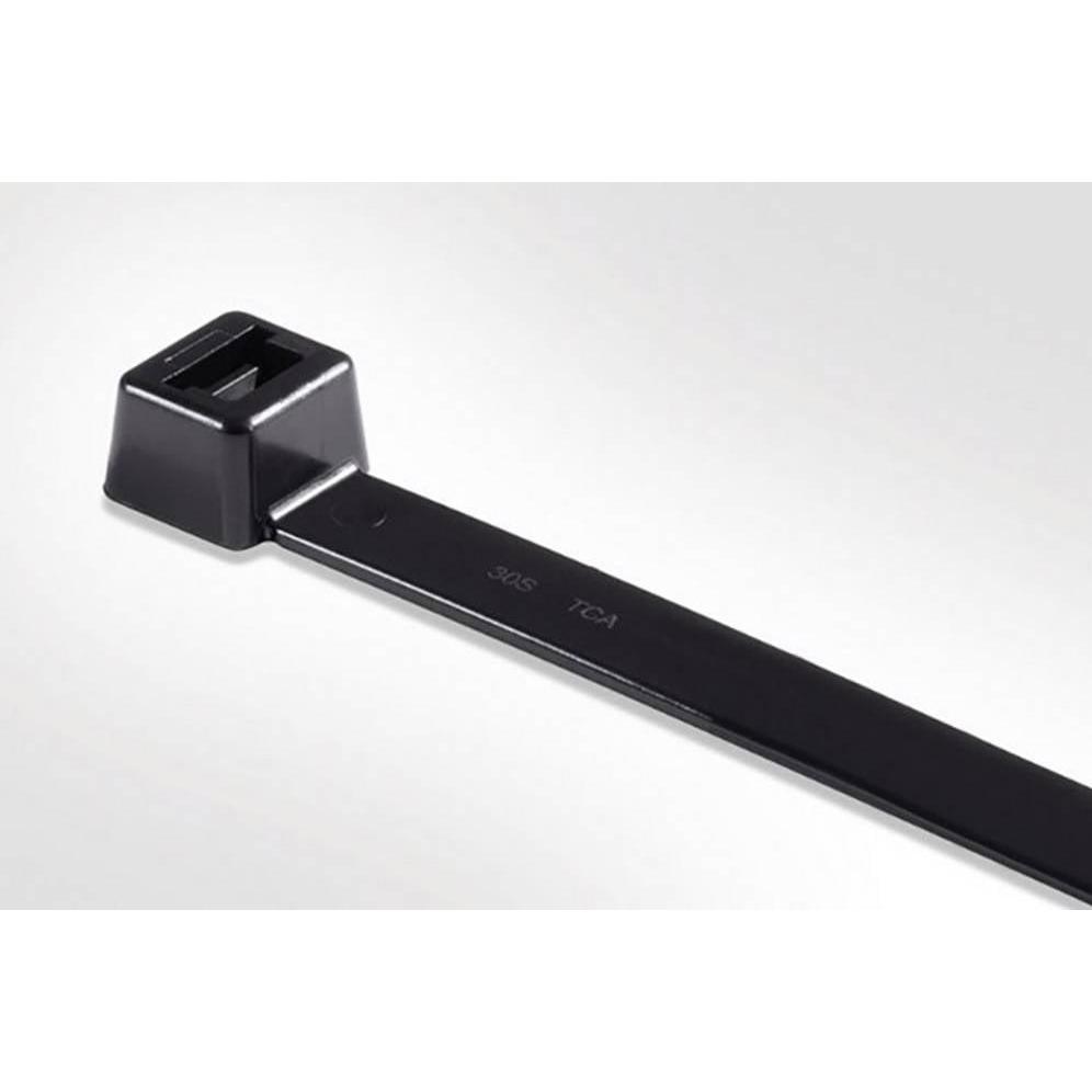 Thumbnail - HellermannTyton, Kabelbinder, LK2A Bk Cable Tie UV Resistant-270x4.6mm (Kunststoffkabelbinder, 270 mm, 100 Stk.)