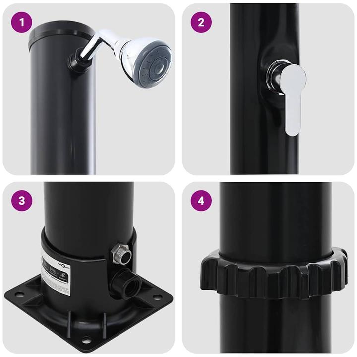 Produktbild vidaXL Outdoor-Dusche
