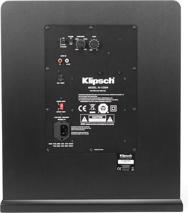 Actual product image Klipsch R-112sw (1 pcs., 600 W)