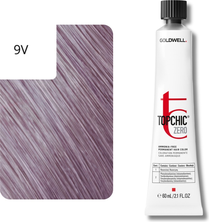 Image du produit Goldwell Topchic Zero - 9V blond violet clair (9V - Violet clair Blond)
