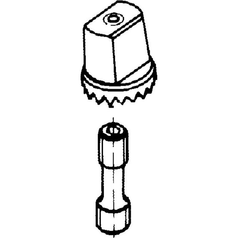 Geze, Türöffner + Türschliesser, Achsverlängerungen zu Bodentürschliesser (Zimmertür, Eingangstür, Holztür, Balkontür)