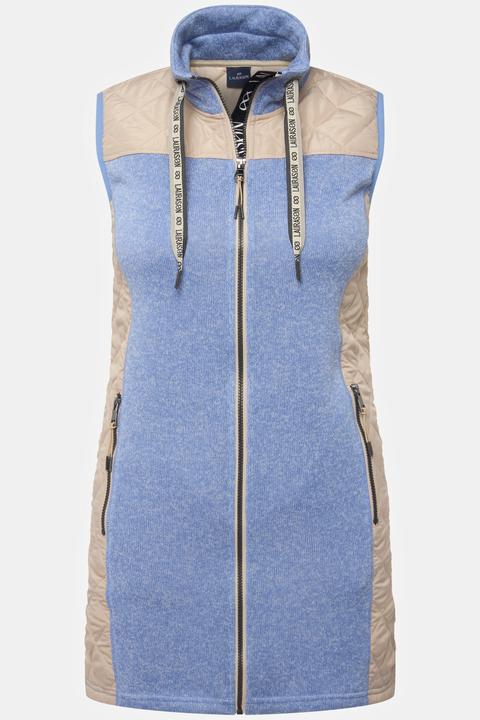 Actual product image Laurasøn Mixed Texture Zip Up Vest (M)