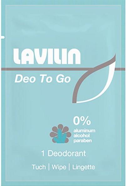 Actual product image Lavilin Deo to Go (Sheets)