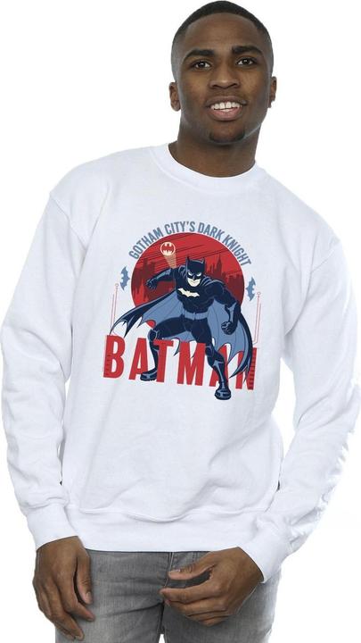 Actual product image Mens Batman Gotham City Cotton Sweatshirt (XL)