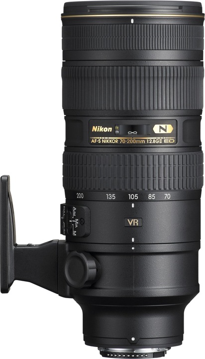 Produktbild Nikon AF-S 70-200mm, f/2.8G ED VR II (Nikon F, Vollformat)