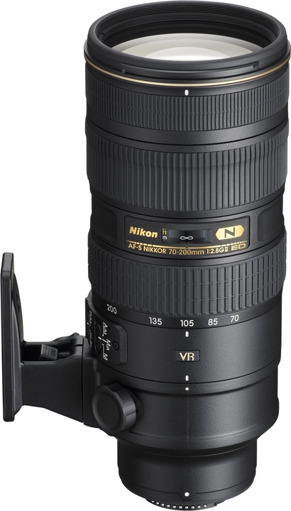 Produktbild Nikon AF-S 70-200mm, f/2.8G ED VR II (Nikon F, Vollformat)