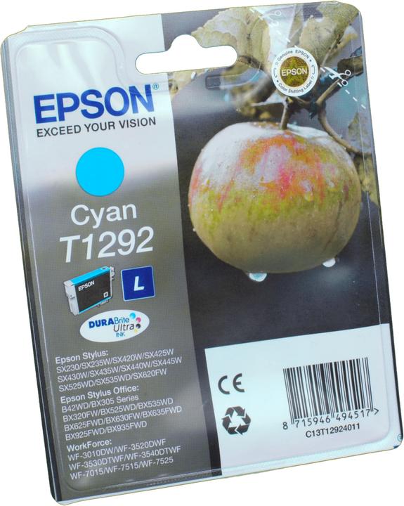 Immagine prodotto Epson T1292 DuraBrite Ultra (C)