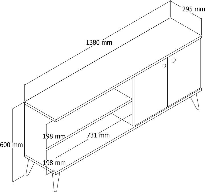 Produktbild Kalune Design Kataleya (138 x 29 x 60 cm)
