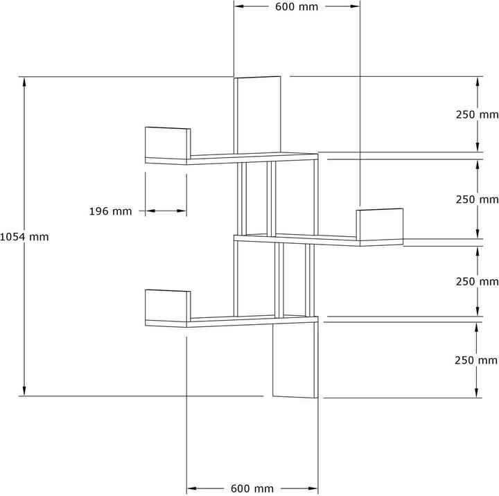Actual product image Kalune Design Alayna (105 x 60 x 20 cm)