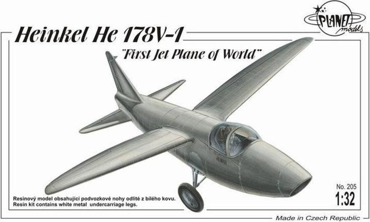 Produktbild Planet Models Heinkel He 178 First Jet Plane of World