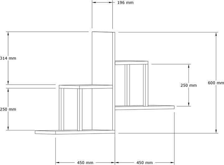 Image du produit Kalune Design Natasha (60 x 90 x 20 cm)