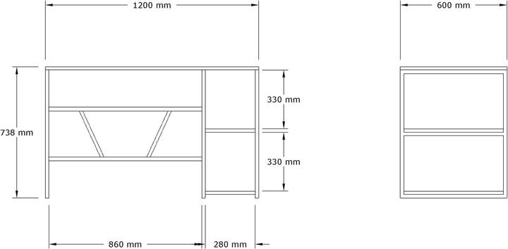 Produktbild Kalune Design Jerry (120 x 74 x 60 cm)