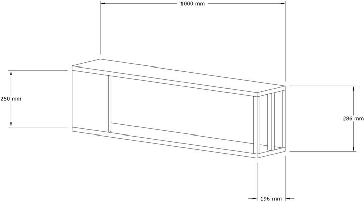 Image du produit Kalune Design Alice (100 x 20 x 29 cm)