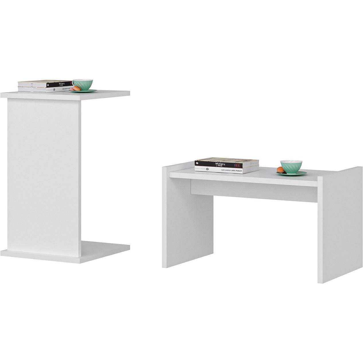 Kalune Design, Couchtisch + Beistelltisch, Giselle (63.6 x 35 x 35 cm)
