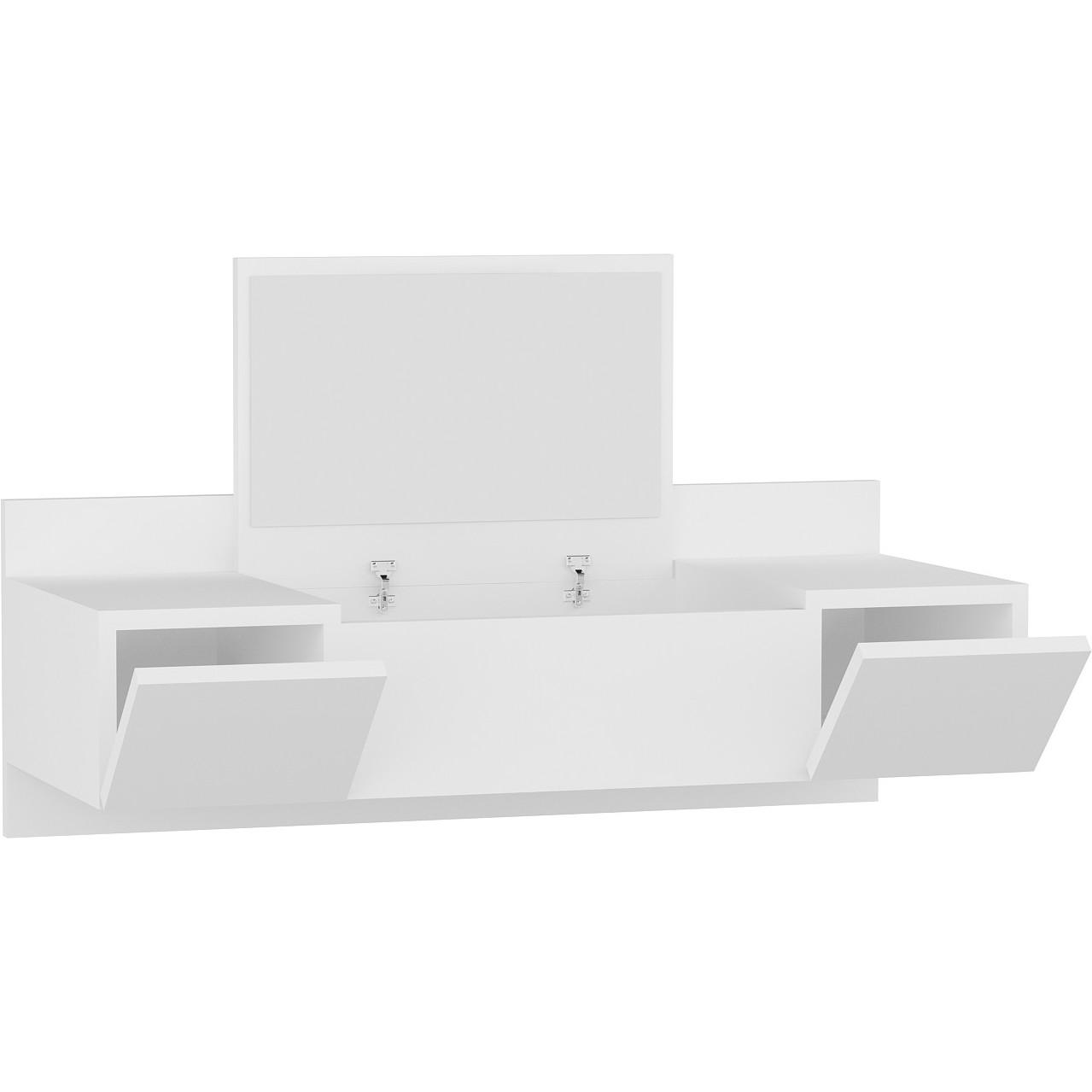 Kalune Design, Schminktisch, Alaina (100 x 39 x 33 cm)