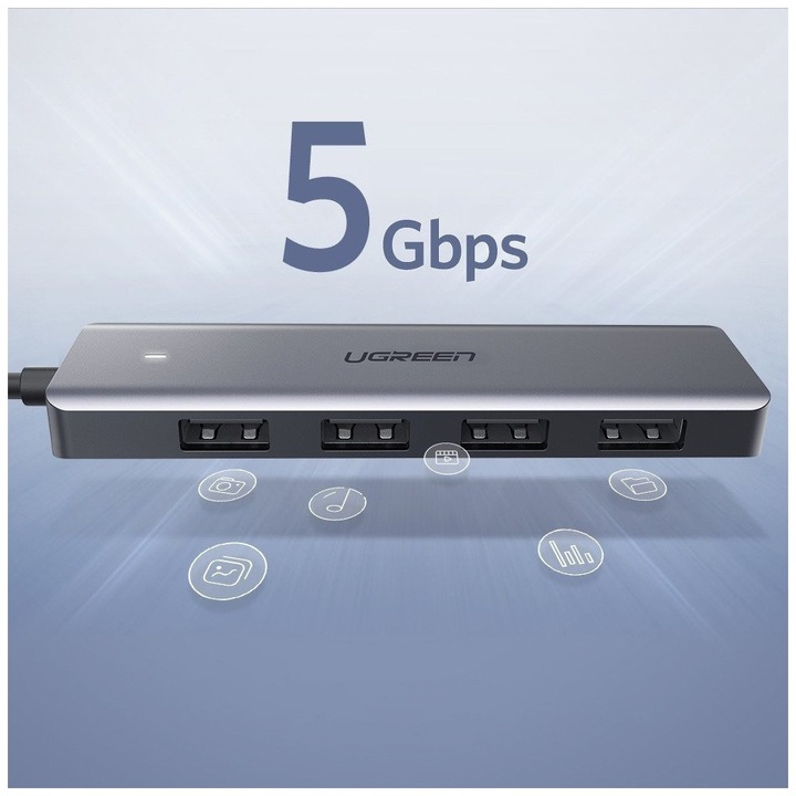 Produktbild Ugreen 4 Port-C Hub (USB-C, 4 Ports)