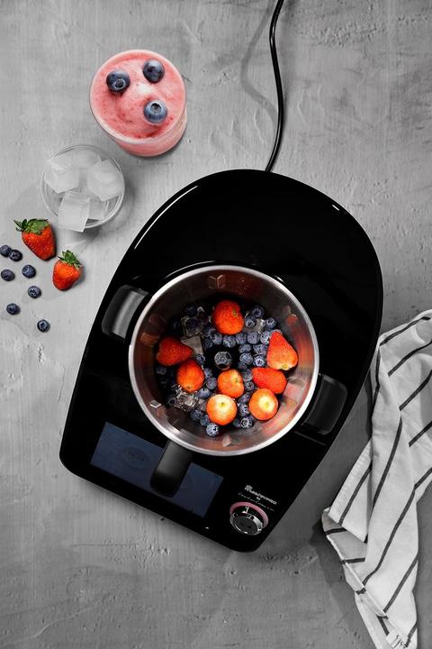 Produktbild MasterPRO Multifunctional 1000W Kitchen Machine with 7-inch LED Display, Temperature Control, and Timer (1000 W, 4.50 l)