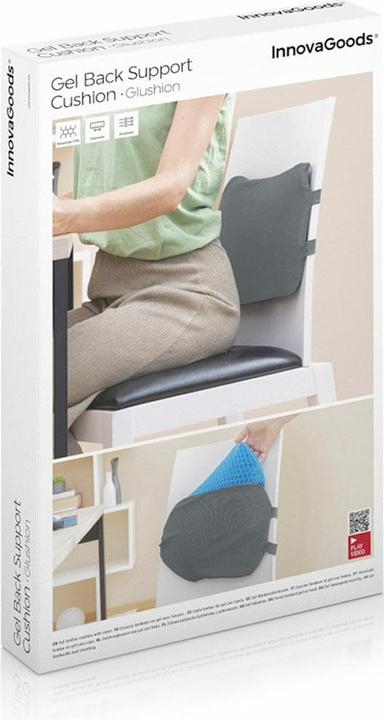 Image du produit InnovaGoods Coussin lombaire (23.5 x 38 x 5 cm)