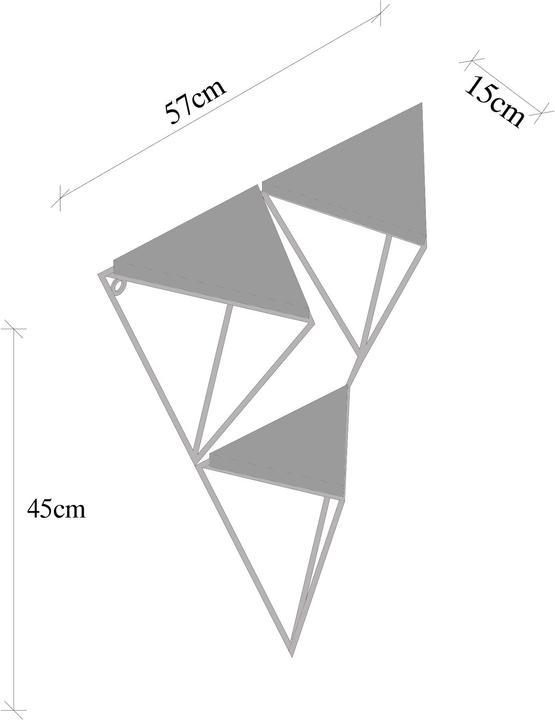 Actual product image Homitis Skyla (57 x 45 x 15 cm)