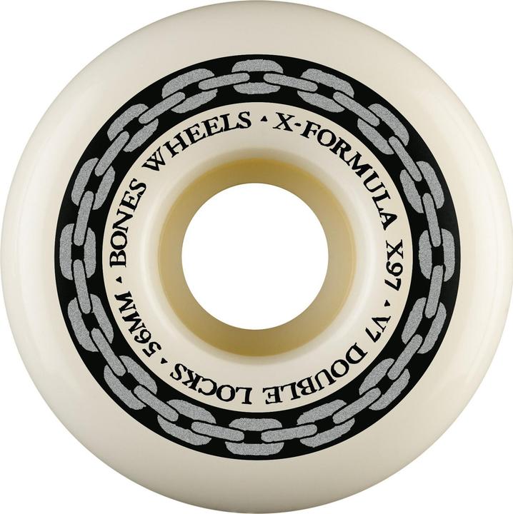 Actual product image Bones Wheels 97A XF V7 Double Locks (56 mm)