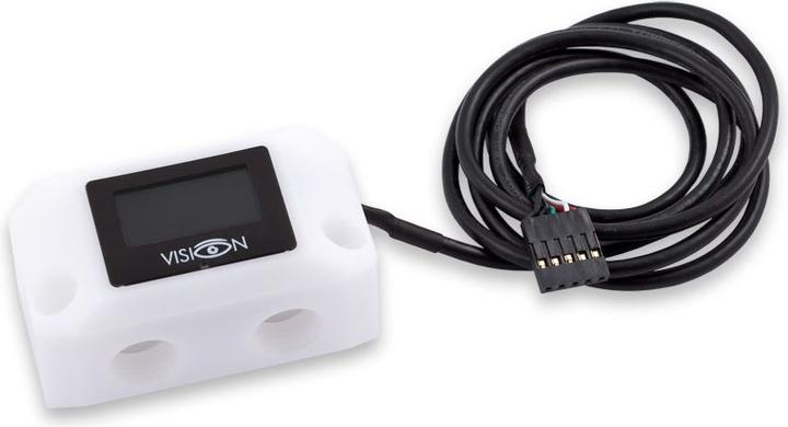 Actual product image Aqua Computer VISION Glow connection terminal for cryographics