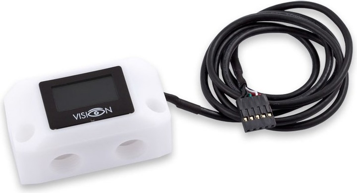 Actual product image Aqua Computer VISION Glow connection terminal for cryographics