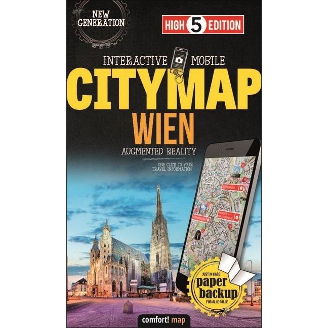 Stadtplan Wien 1:17 500, Landkarte