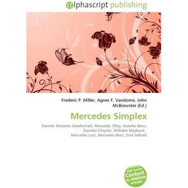 Mercedes Simplex, Ratgeber