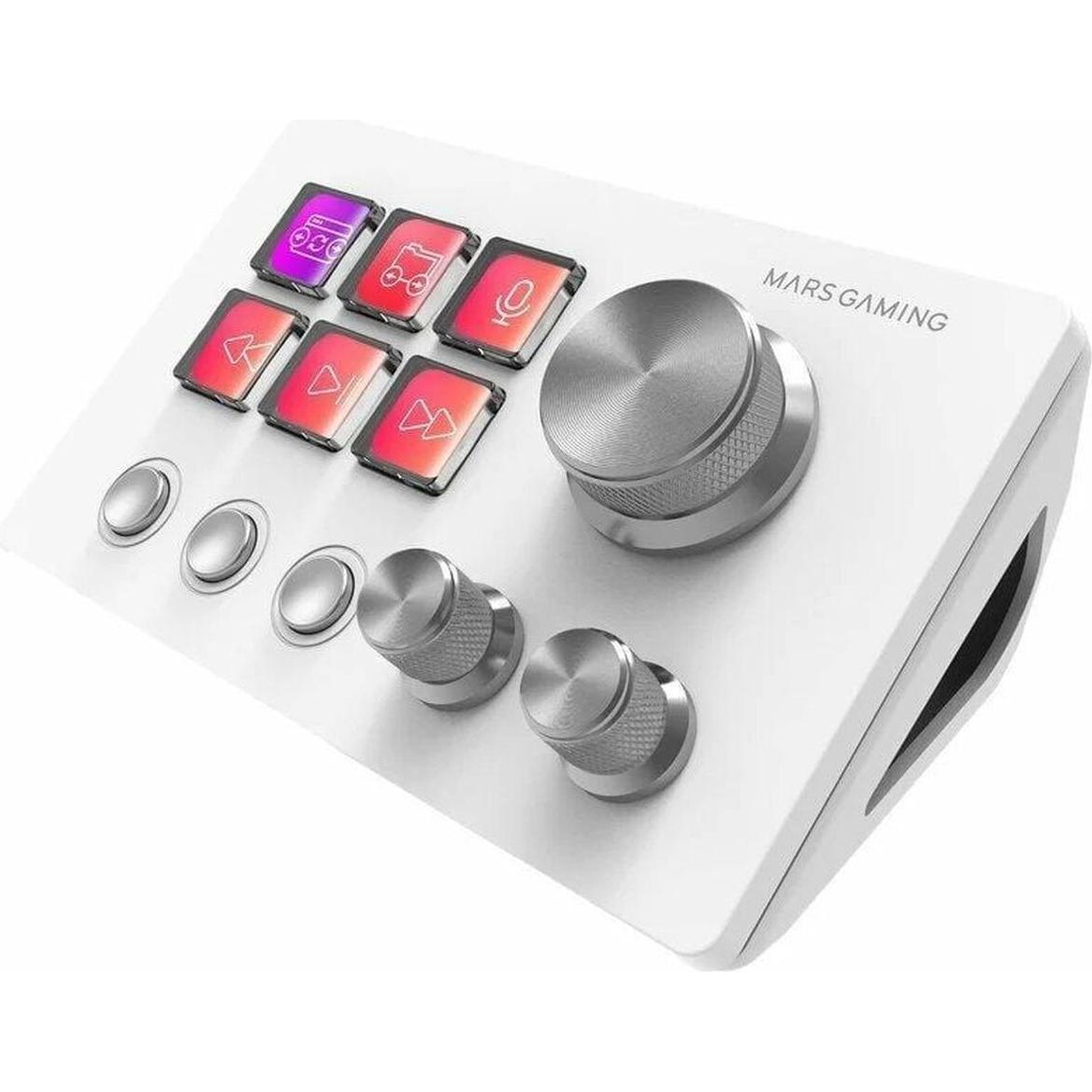 Mars Gaming Msd-Two (Mac, Windows), Controller Gaming, Bianco