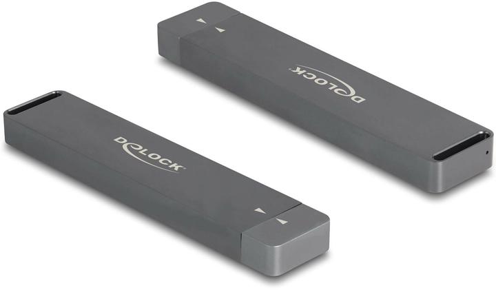 Image du produit Delock Boîtier externe pour disque dur M.2 NVMe PCIe SSD ou SATA SSD (M.2 2230, M.2 2242, M.2 2260, M.2 2280)