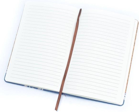 Actual product image MB Cork Bedrucktes Notizbuch aus Naturkork mit schönem Design