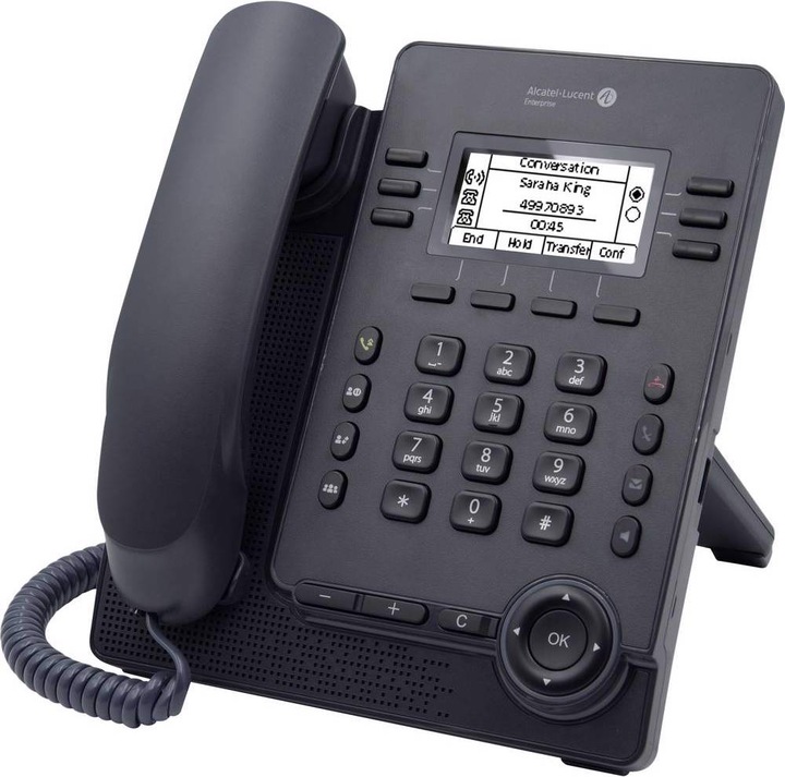 Actual product image Alcatel Lucent Enterprise Corded Phone, VoIP M3 DeskPhone